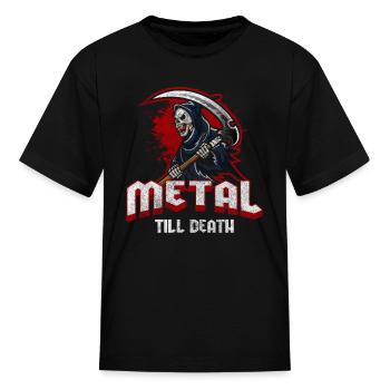 Metal Hard Rock Festival Metalcore - Kid's T-Shirt - black - Front