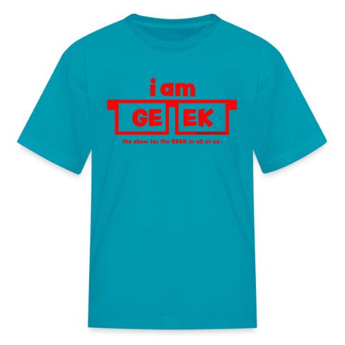 iamGEEK RED - Kid's T-Shirt
