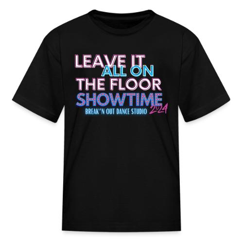 Leave it on the floor Dark shirt - Kid's T-Shirt