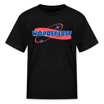Mystical Wonderlust - Kid's T-Shirt - black - Front