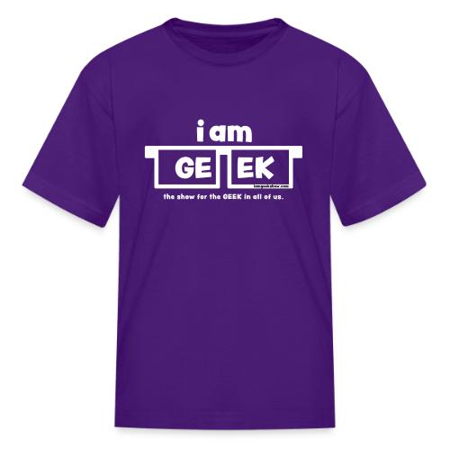 iamGEEK classic White - Kid's T-Shirt