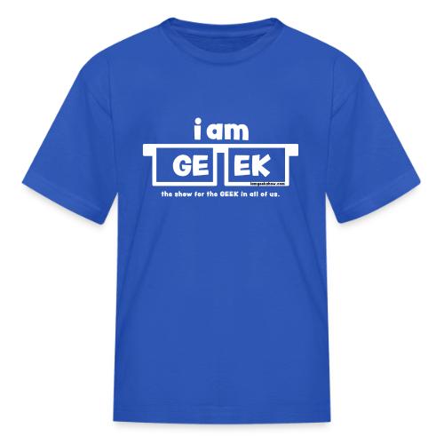 iamGEEK classic White - Kid's T-Shirt