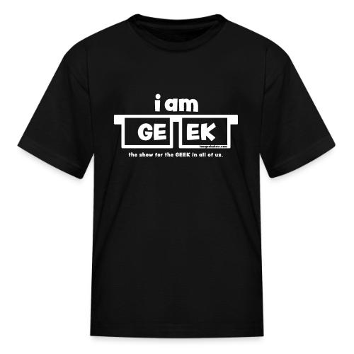 iamGEEK classic White - Kid's T-Shirt