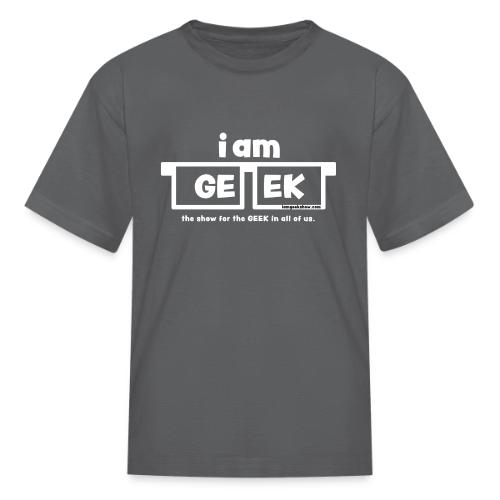iamGEEK classic White - Kid's T-Shirt