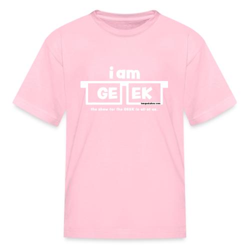 iamGEEK classic White - Kid's T-Shirt