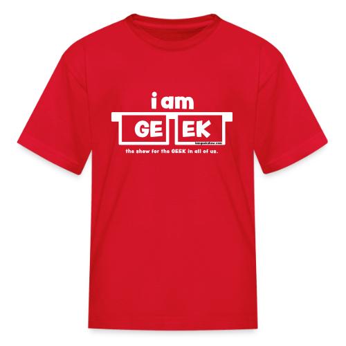 iamGEEK classic White - Kid's T-Shirt