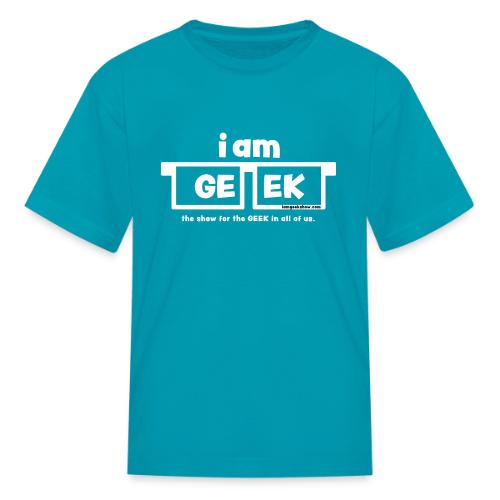iamGEEK classic White - Kid's T-Shirt
