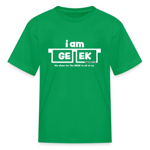 iamGEEK classic White - Kid's T-Shirt