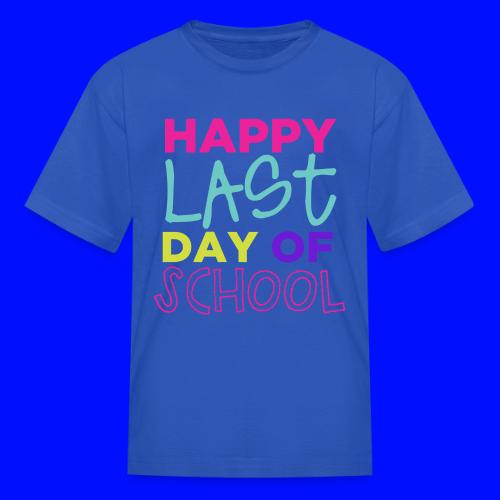 Happy Last Day of School Fun Teacher T-Shirts - Kid's T-Shirt