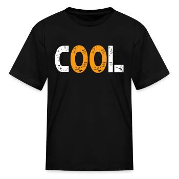 Cool modern and young - Kid's T-Shirt - black - Front