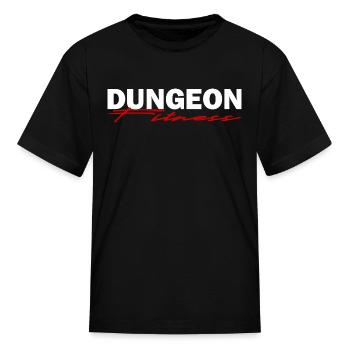 Dungeon Signature - Kid's T-Shirt - black - Front
