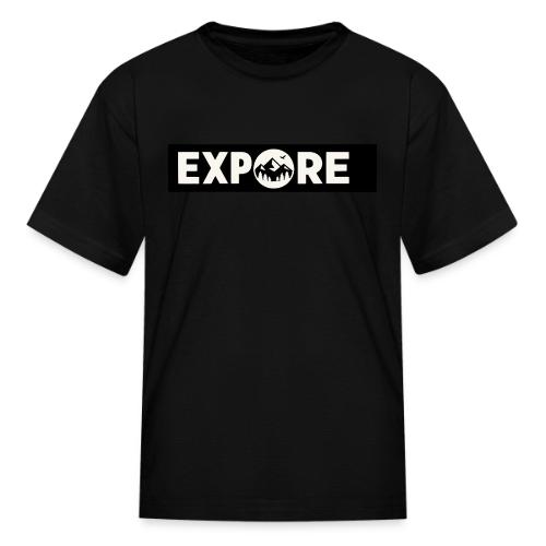 Adventure Oxygen Nature Mountain Forest Typography - Kid's T-Shirt