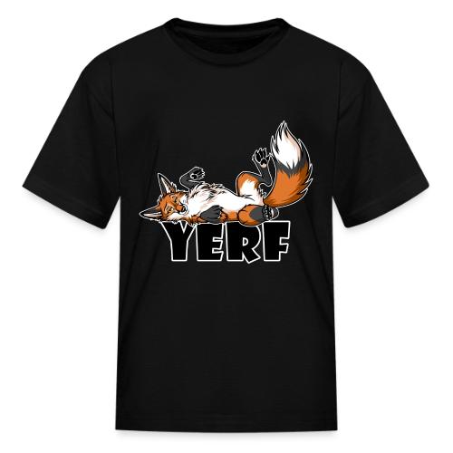 Lazy YERF FOX / FOXES - Kid's T-Shirt
