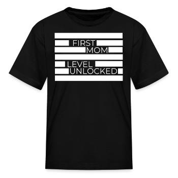 Mother Mothers Day Mother Parents Family Love - Kid's T-Shirt - black - Front