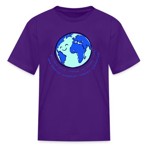 hello theme world - Kid's T-Shirt