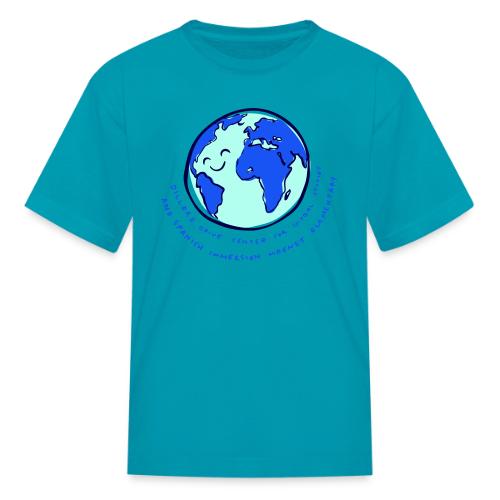 hello theme world - Kid's T-Shirt