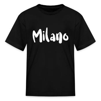 Milano - Italian - Kid's T-Shirt - black - Front