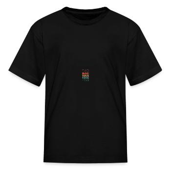 Roe Roe Your Vote Pro Choice - Kid's T-Shirt - black - Front