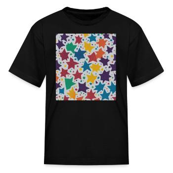 pattern zellidj algeria - Kid's T-Shirt - black - Front