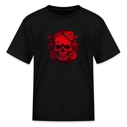 Dia de los Muertos - skull - Kid's T-Shirt