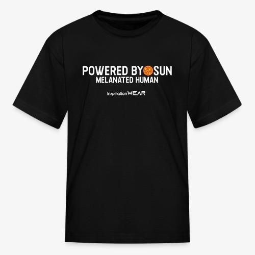 Powered by sun - Kid's T-Shirt