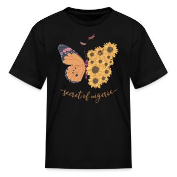 secret of - Kid's T-Shirt - black - Front