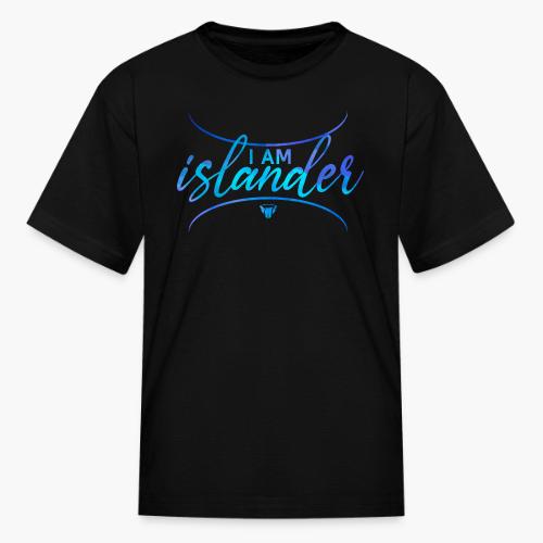 I am Islander (Blue) - Kid's T-Shirt