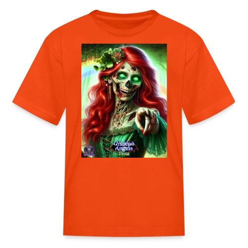 Fiona Undead Angel Leprechaun Queen #DFZ-001C - Kids' T-Shirt