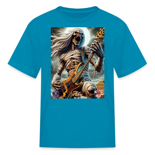 Monster Mosh 2024 Tour Ahy Bass Guitar #D-001A - Kids' T-Shirt