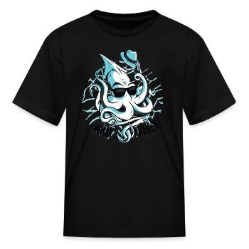 What's Kraken - Kid's T-Shirt - black - Front