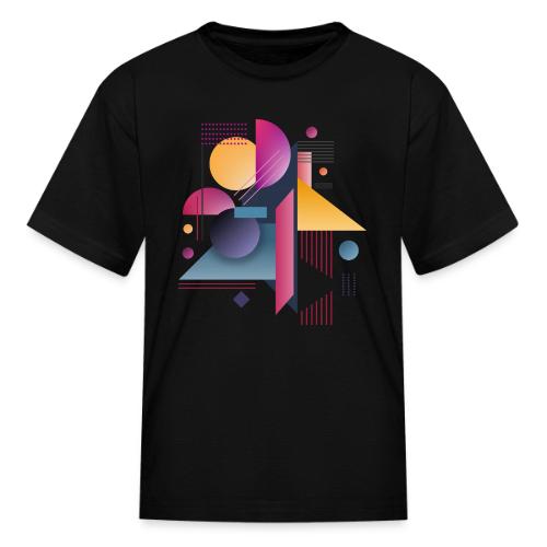 Color Pulse Geometry - Kid's T-Shirt