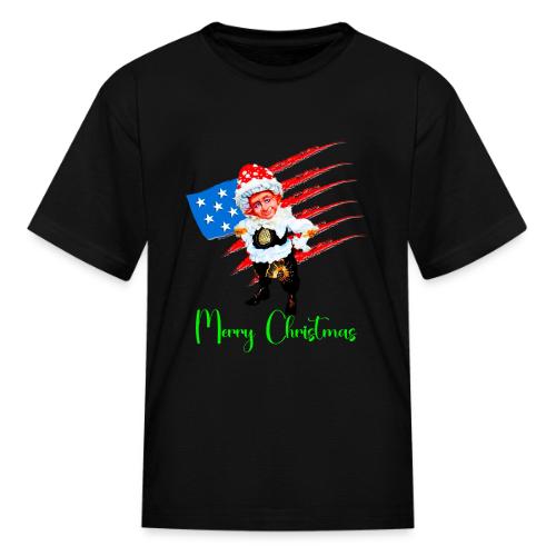 Christmas gnomes and elf - Kid's T-Shirt