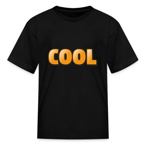 Cool 3D Word Design – Bold Chill Style - Kid's T-Shirt