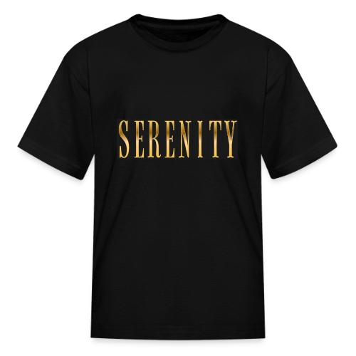 Serenity in Gold - Kid's T-Shirt
