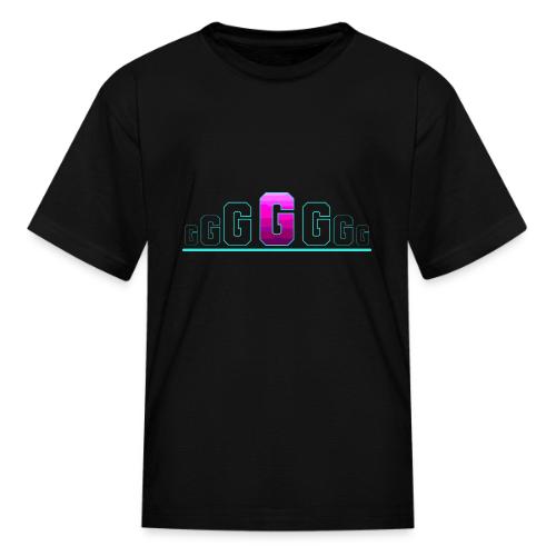 Letter G – Capital Varsity Alphabet Monogram - Kid's T-Shirt