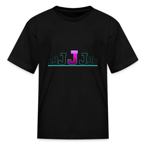 Letter J – Capital Varsity Alphabet Monogram - Kid's T-Shirt
