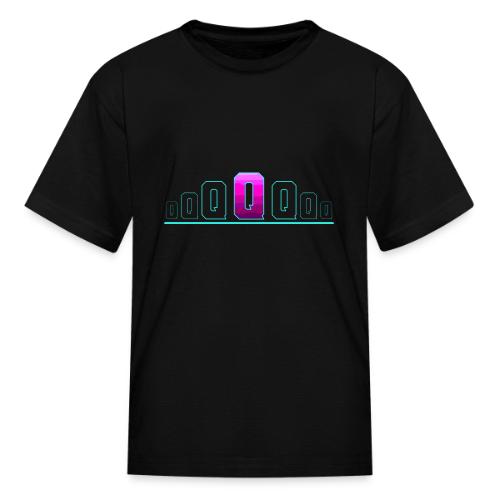 Letter Q – Capital Varsity Alphabet Monogram - Kid's T-Shirt