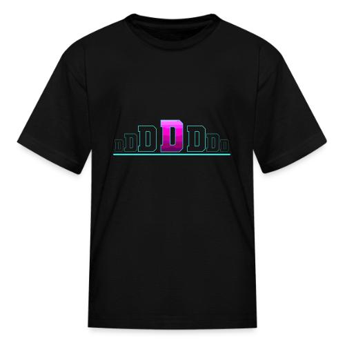 Letter D – Capital Varsity Alphabet Monogram - Kid's T-Shirt