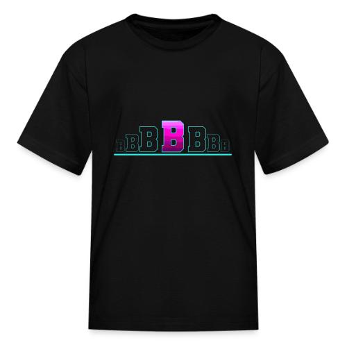 Letter B – Capital Varsity Alphabet Monogram - Kid's T-Shirt