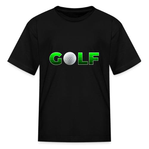Golf Precision Wordmark - Kid's T-Shirt