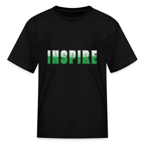 Inspire Word Art Design - Kid's T-Shirt