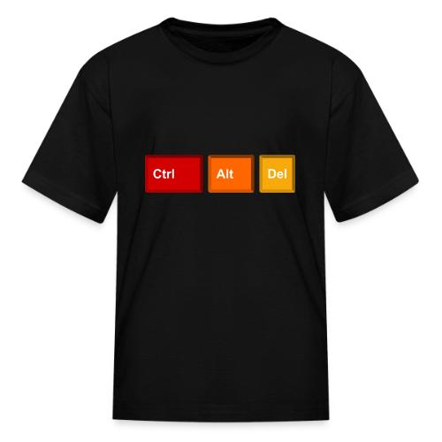 CTRL + ALT + DEL - Kid's T-Shirt