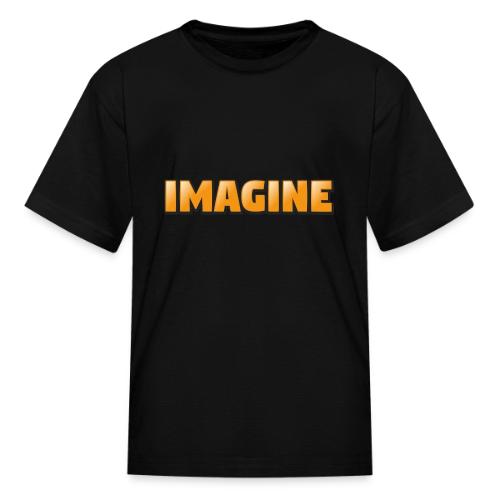 Imagine Word Art – Creative Gradient Design - Kid's T-Shirt