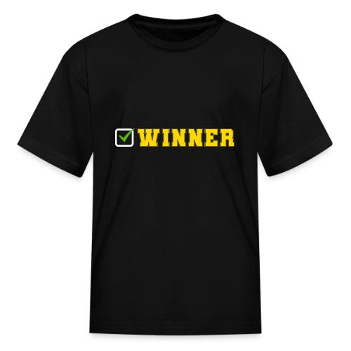 Crowned to Win - Kid's T-Shirt