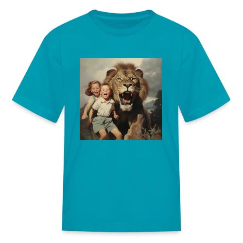 The Righteous Are Bold As A Lion - Kid's T-Shirt