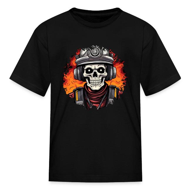 Firefighter skeleton