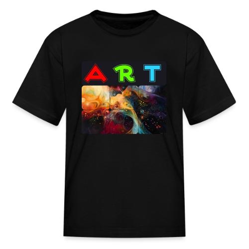 Waves of Art - Kid's T-Shirt