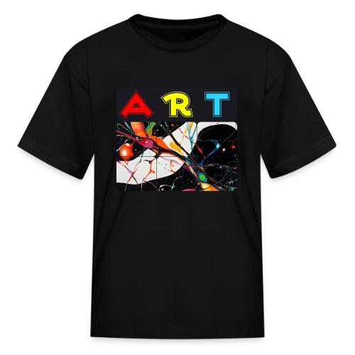 Art in Motion: Color Unleashed - Kid's T-Shirt