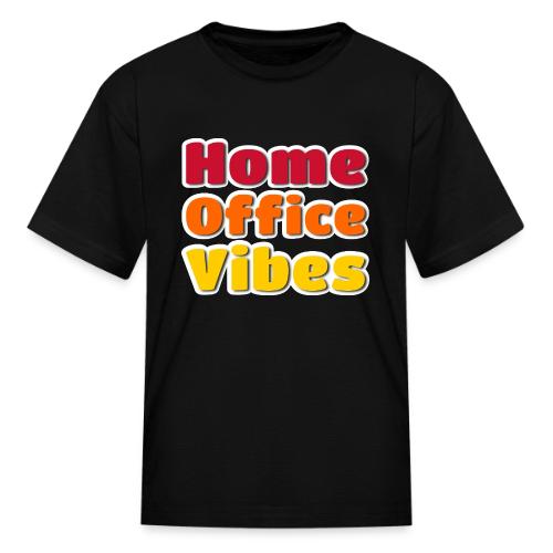 Home Office Vibes Remote Work Design - Kid's T-Shirt
