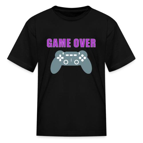 Game Over Gamer Controller Design - Kid's T-Shirt